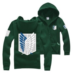 Poleron Shingeki Verde