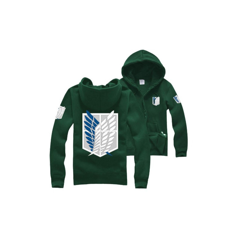 Poleron Shingeki Verde